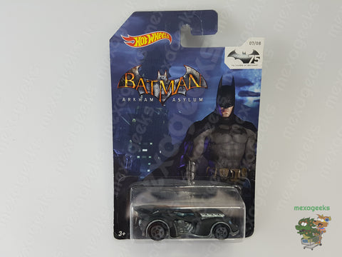 PORTAL DE REAPARICIÓN: Hot Wheels Batman 75th Years Arkham Asylum Batmobile 7/8
