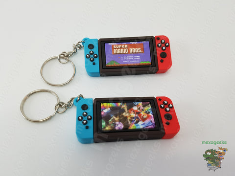 Llaveros con diseño de Nintendo Switch