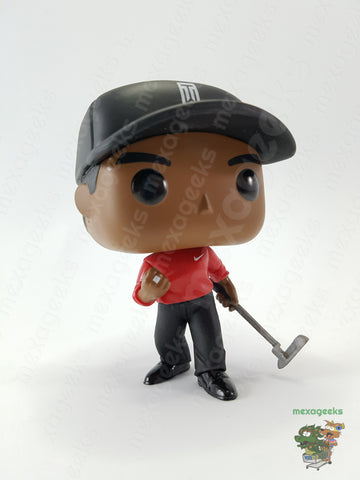 Funko Pop! Golf: Tiger Woods (Playera Roja)