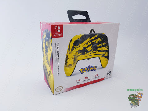 Control alámbrico para Nintendo Switch - Pikachu Lightning