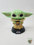 Funko Pop! Star Wars: El Mandaloriano - Baby Yoda con taza (Grogu - The Child)